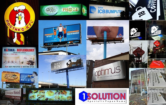 Papan Nama / Huruf Timbul - LETTERINDO ADVERTISING